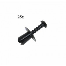 drukplug parker 6x16x11 zwart 25pcs scooter drukplug parker 6x16x11 zwart 25pcs scooter