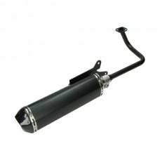 uitlaat jamarcol ovaal (made in EU) (model Akrapovic) zwart/zwart BTC Felice, BTC Riva, china lx/napoli, gts toscana, sco gy6, vx50 uitlaat jamarcol ovaal (made in EU) (model Akrapovic) zwart/zwart BTC Felice, BTC Riva, china lx/napoli, gts toscana, sco gy6, vx50