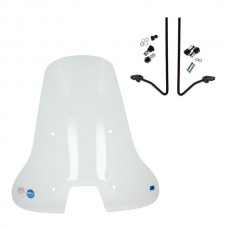 windscherm Regia met bevestigingsset (made in EU) hoog La Souris fly / Agm icon / Roma Summer helder icon