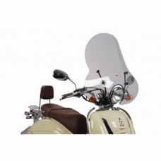 windscherm isotta met bevestigingsset hoog agm/btc helder agm Retro, grande retro=op=op