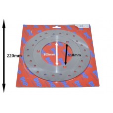 remschijf 3-gaats honda voor 220mm x8r remschijf 3-gaats honda voor 220mm x8r