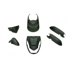 plaatwerkset DMP euro-3/4/5 peugeot zwart mat 6-delig kisbee