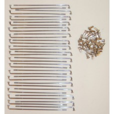 spaakset Zundapp 149mm chroom 36pcs Zundapp KS50