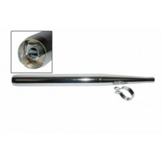 uitlaat jamarcol (made in EU) 60mm/26mm chroom cs50, zd40, zundapp