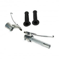 hendel set aluminium torpedo zonder schakelaar links/rechts 22mm 517, zundapp