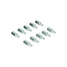 zijschermbout verlengstuk m6x28mm 10pcs zundapp 517 z432-10.113