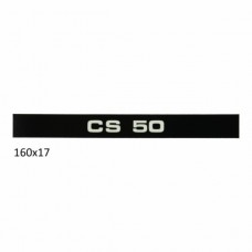 sticker zijscherm cs 50 zwart/wit past op zund ot mod. 517 sticker zijscherm cs 50 zwart/wit past op zund ot mod. 517