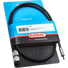 kilometertellerkabel elvedes vdo/vdo 75cm zwart past op zundapp 9075