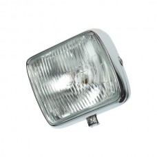 koplamp guia vierkant (made in EU) chroom kreidler, zundapp koplamp guia vierkant (made in EU) chroom kreidler, zundapp