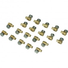 nippel schroef koppeling lengte bevestiging 20pcs