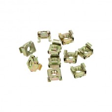 moer treeplank klem m6 10pcs bromfiets vespa, citta