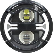 koplamp led + montageset met 5 polige stekker (knipperlichten ingebouwd) V8 fatbike koplamp led + montageset met 5 polige stekker (knipperlichten ingebouwd) V8 fatbike