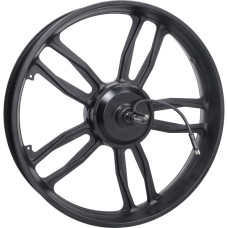 achterwiel + motor 20inch 48v - 250W zwarte stekker v8 - v20 fatbike