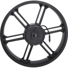 achterwiel + motor 48V- 500W met zwarte stekker V8 20 inch