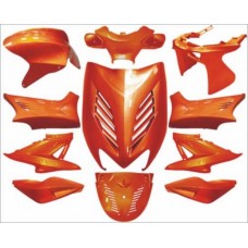 plaatwerkset DMP special amber metallic 11-delig aerox plaatwerkset DMP special amber metallic 11-delig aerox