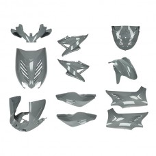 plaatwerkset DMP nardo grijs glans 11-delig aerox plaatwerkset DMP nardo grijs glans 11-delig aerox
