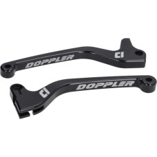 greepset Doppler rem + koppeling cnc zwart yamaha, bws, jog, slider, mbk booster, stunt 502010