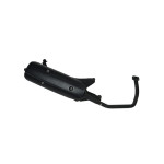 uitlaat 4t model origineel zwart agility 12inch, fiddle, sco gy6, agility 16inch, new dink, orbit, people-s, sento, symply, vitality