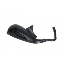 uitlaat cpl origineel model euro-2 125/150cc past op et4, lx, zip 4t