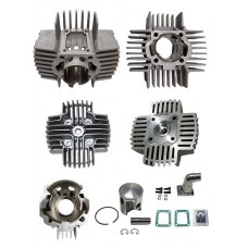 cilinder polini met kop aluminium nikasil + membraan 65cc 43.5mm puch maxi 144.0151