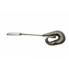 uitlaat tecno circuit (made in EU) blank/alu puch maxi