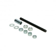 voorwielas compleet sterwiel (voor o.a. naaf 34120) 12mm puch maxi