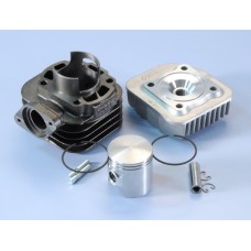 cilinder met kop polini 2t 70cc 47mm kymco, agility rs, dink 125.0008