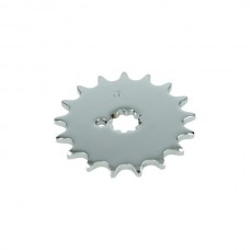 voorkettingwiel DMP 17t chroom puch maxi, puch