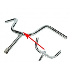 stuur met pen chroom maxi n, puch maxi, puch x30 stuur met pen chroom maxi n, puch maxi, puch x30