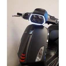 koplamprand DMP led Evo-1 zwart glans vespa, sprint