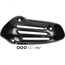 hitteschild uitlaat euro-4/5 vespa zwart glans primavera, sprint 4t (euro4)
