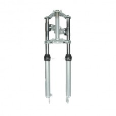voorvork EBR kort breed compleet zilver puch maxi