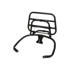 achterdrager DMP opklapbaar zwart glans vespa, primavera, sprint achterdrager DMP opklapbaar zwart glans vespa, primavera, sprint