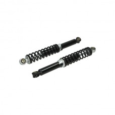 schokbrekerset DMP 320mm zwart camino, citta, puch maxi, tomos