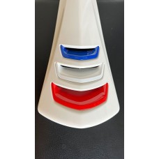 sierstripset DMP voorscherm franse vlag blauw/wit/rood euro-4/5 past op primavera, sprint sierstripset DMP voorscherm franse vlag blauw/wit/rood euro-4/5 past op primavera, sprint