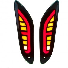 knipperlichtset Power1 led sport tube E-keur achter smoke vespa, primavera, sprint knipperlichtset Power1 led sport tube E-keur achter smoke vespa, primavera, sprint