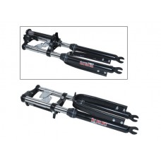 voorvork ebr kort breed versterkt + stabilisator compleet 56cm zwart puch maxi 445