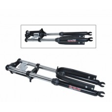 voorvork ebr lang breed versterkt + stabilisator compleet 65cm zwart puch maxi 540