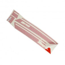 stickerset zijscherm rood past op sprint
