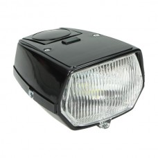 koplamp DMP vierkant led 115mm zwart puch
