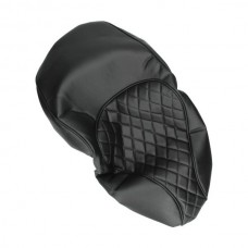 buddydek Regia (made in EU) Vespa Chesterfield zwart/zwart primavera, sprint buddydek Regia (made in EU) Vespa Chesterfield zwart/zwart primavera, sprint