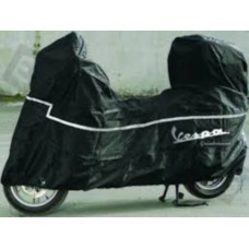 beschermhoes Piaggio origineel + windscherm/koffer groot zwart gts 300 (euro4), gts alle mod., gtv 605291m001