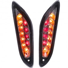 knipperlichtset DMP e-keur + dagrijverlichting achter smoke primavera, sprint knipperlichtset DMP e-keur + dagrijverlichting achter smoke primavera, sprint