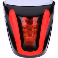 achterlicht DMP led e-keur chrome rand/smoke glas primavera, sprint