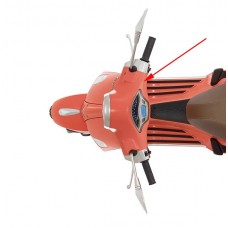 stuurkap Piaggio origineel onder roze 889/a past op primavera 67364700t9=op=op