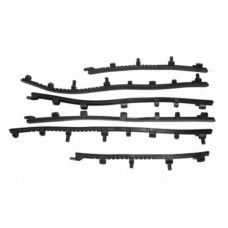 rubber Piaggio origineel set plaatwerkset past op vespa lx, vespa S 65712645 rubber Piaggio origineel set plaatwerkset past op vespa lx, vespa S 65712645
