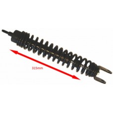 schokbreker (moer natrekken) 310mm zwart fly, lxv, vespa lx, vespa S, zip2000, zip2000sp