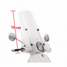 windscherm Piaggio origineel hoog + bev. set tot 2022 70cm past op gt 200cc, gts, gts 125cc, gts alle mod., gts super 300cc 654451