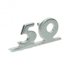 logo klik woord [50] 3.5cm aluminium vespa