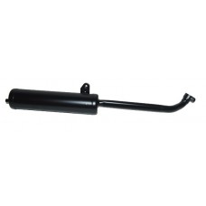 uitlaat tecno origineel model 25km (made in EU) 23.5mm zwart ciao2001
